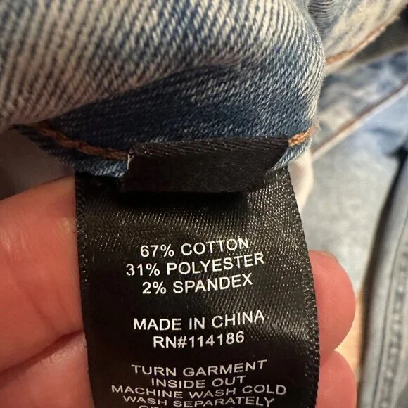 FRYE WOMENS LIGHT DENIM JEANS SIZE 6 / 28 - Picture 8 of 10